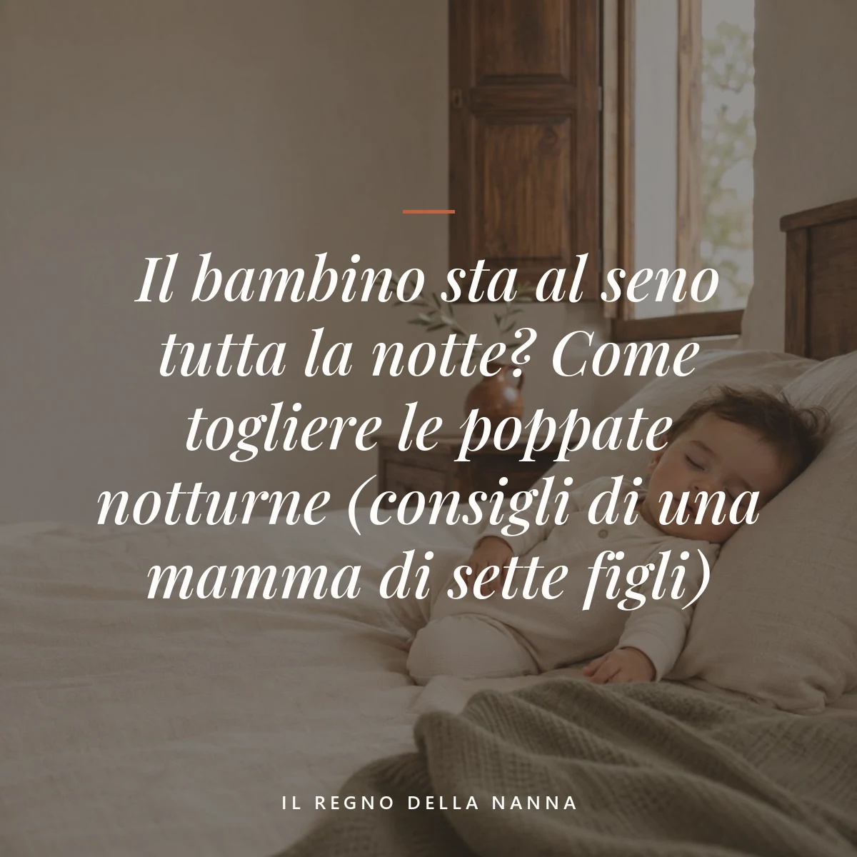 bambino attaccato al seno tutta la notte — Il bambino sta al seno tutta la notte? Come togliere le poppate notturne (consigli di una mamma di sette figli)