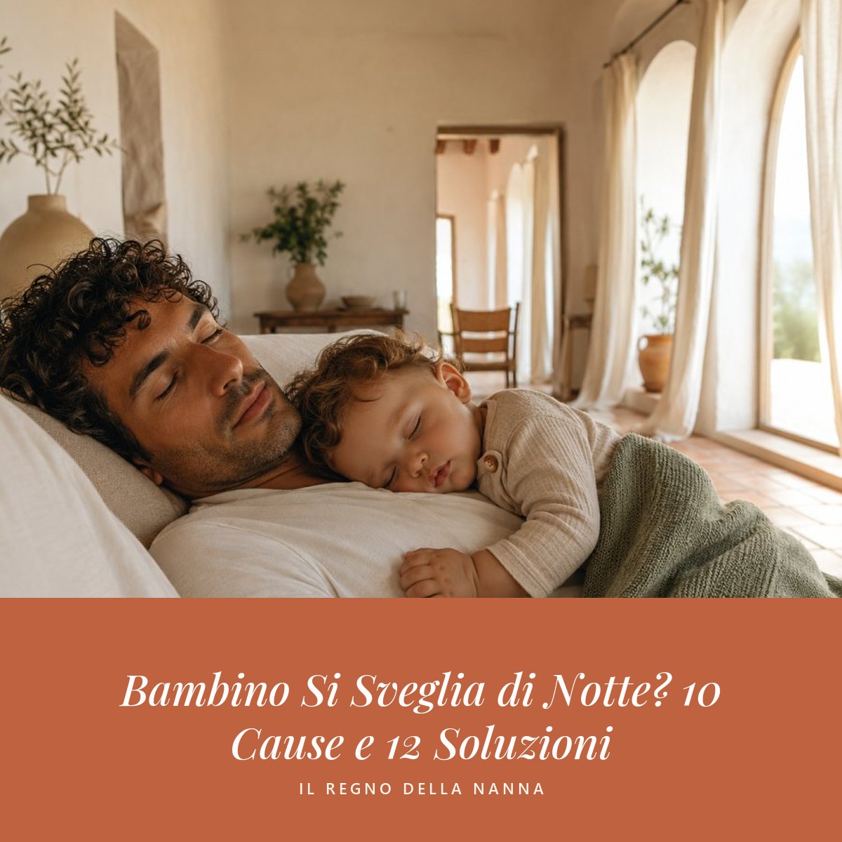 bambino 1 anno si sveglia di notte piangendo — Bambino Si Sveglia di Notte? 10 Cause e 12 Soluzioni