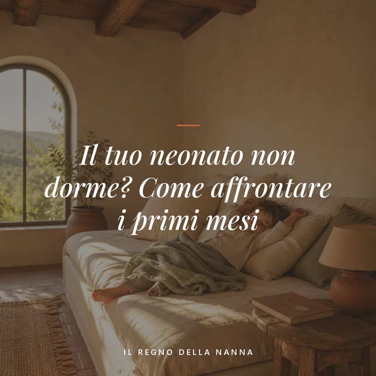 neonato non dorme — Il tuo neonato non dorme? Come affrontare i primi mesi